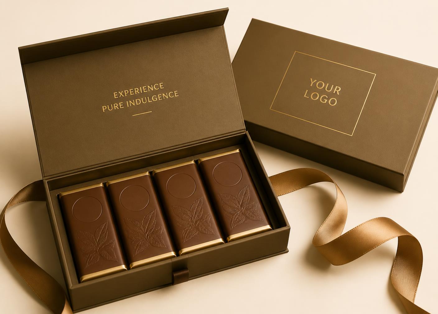 Customized corporate chocolate gift box